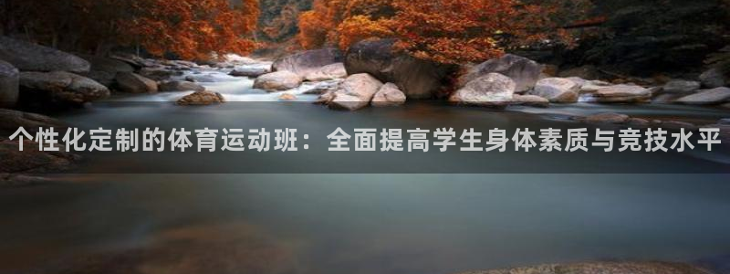 3377体育官网下载：个性化定制的体育运动班：全面提高学生身体素质与竞技水平